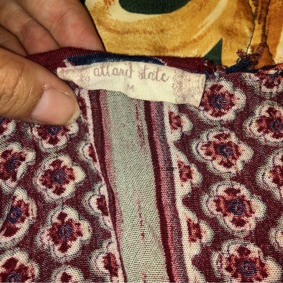 70s Style Floral XL Bell-Sleeves Gypsy/Witchy/Boho/Hippie Long Sleeve Blouse - Picture 13 of 16